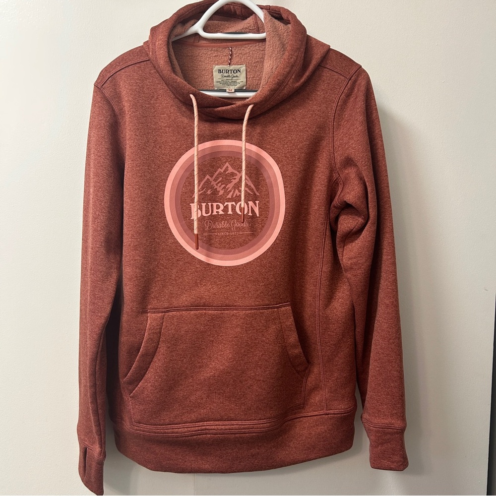 Burton Rust Hoodie size Medium